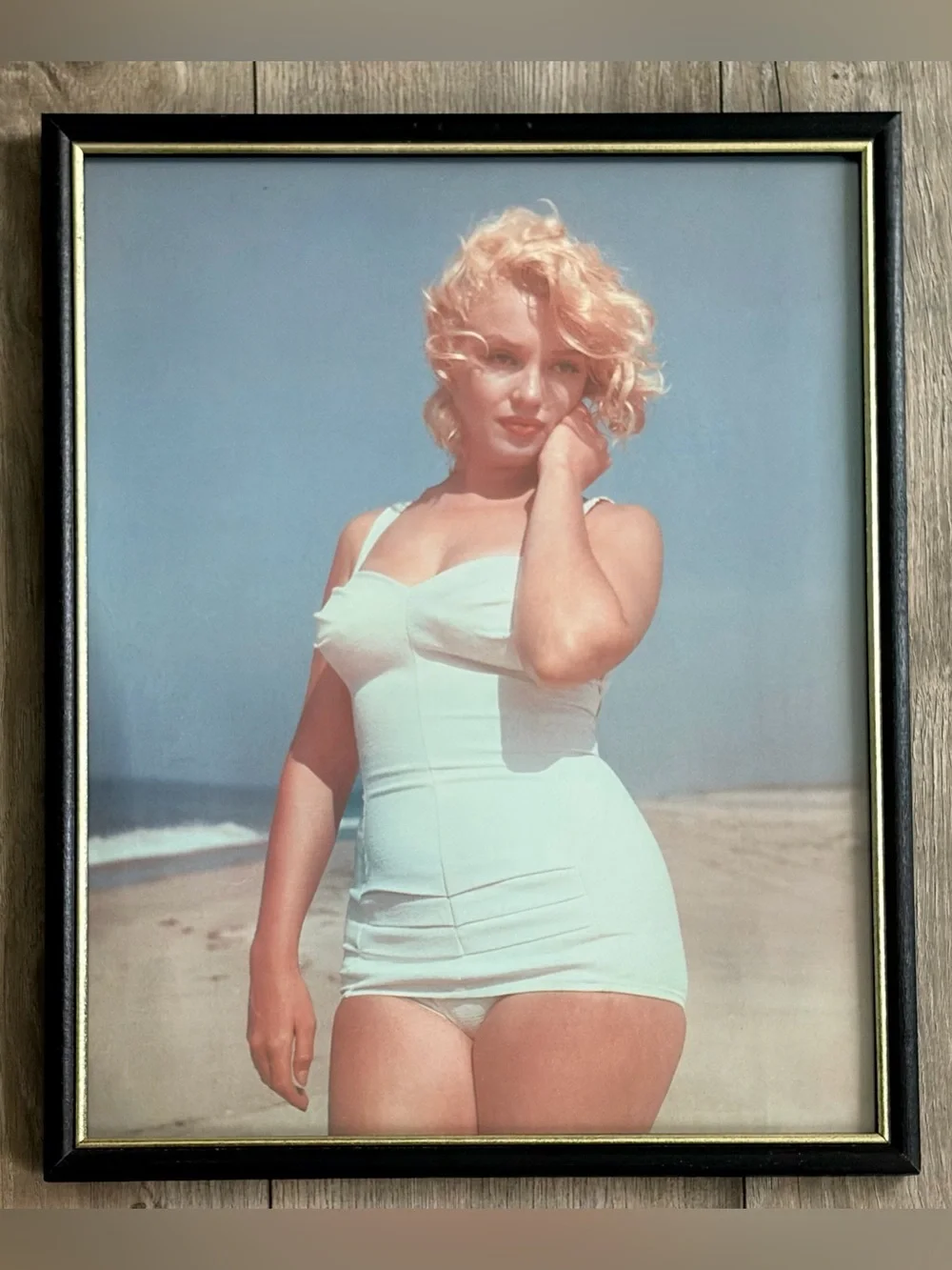 Vintage Marilyn Monroe Oversized Framed Art Prints Lot of 5